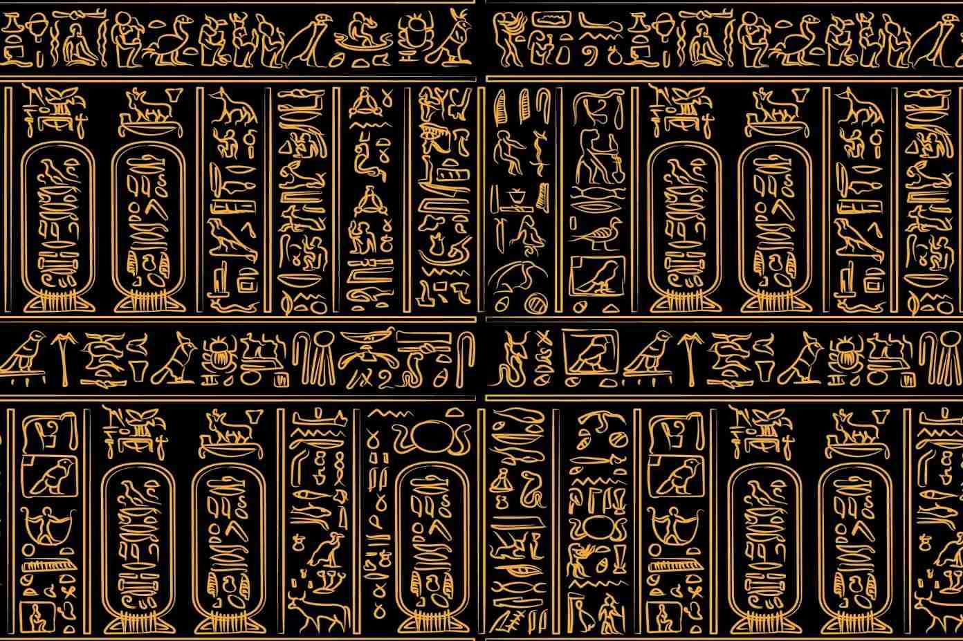 Hieroglyfy a vznik písma